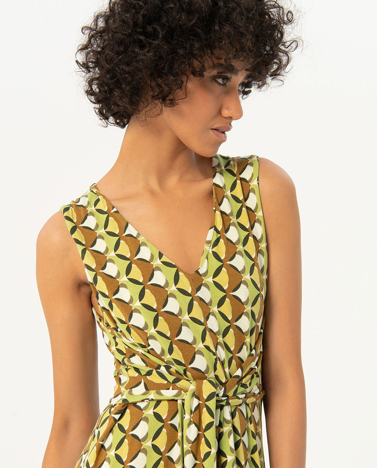 LONG KNOTTED DRESS