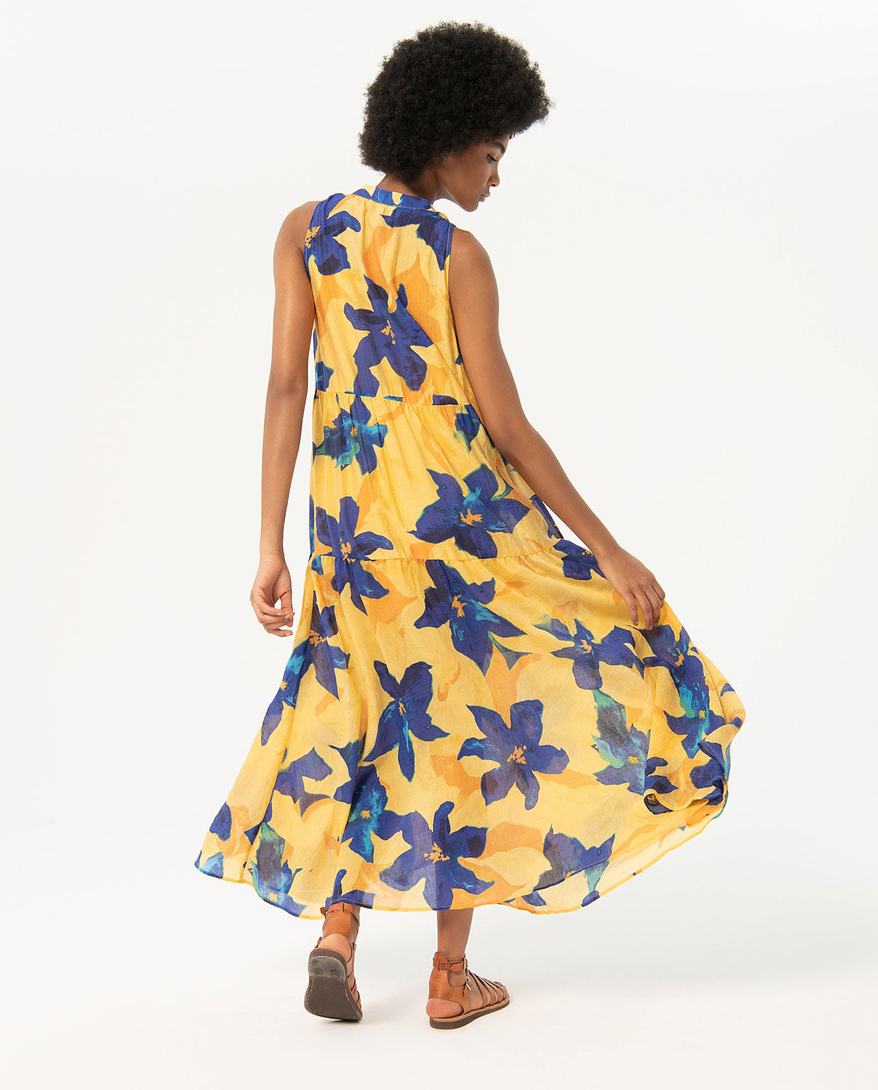 LONG DRESS BUTTONED