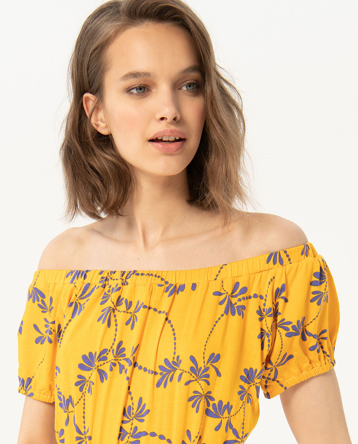 GATHERED DRESS