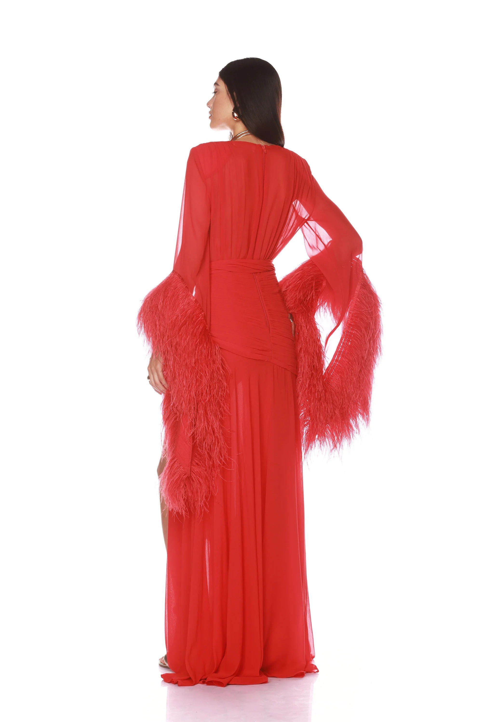 GEISHA RED GOWN