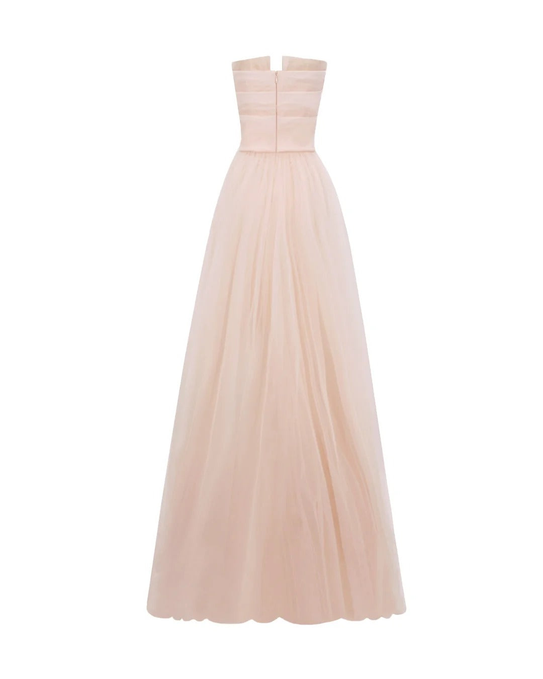 Strapless Flared Dress