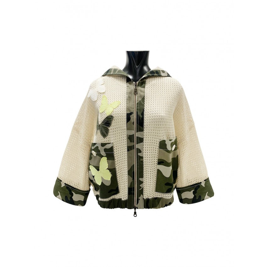 Chic Knit Openwork Jacket