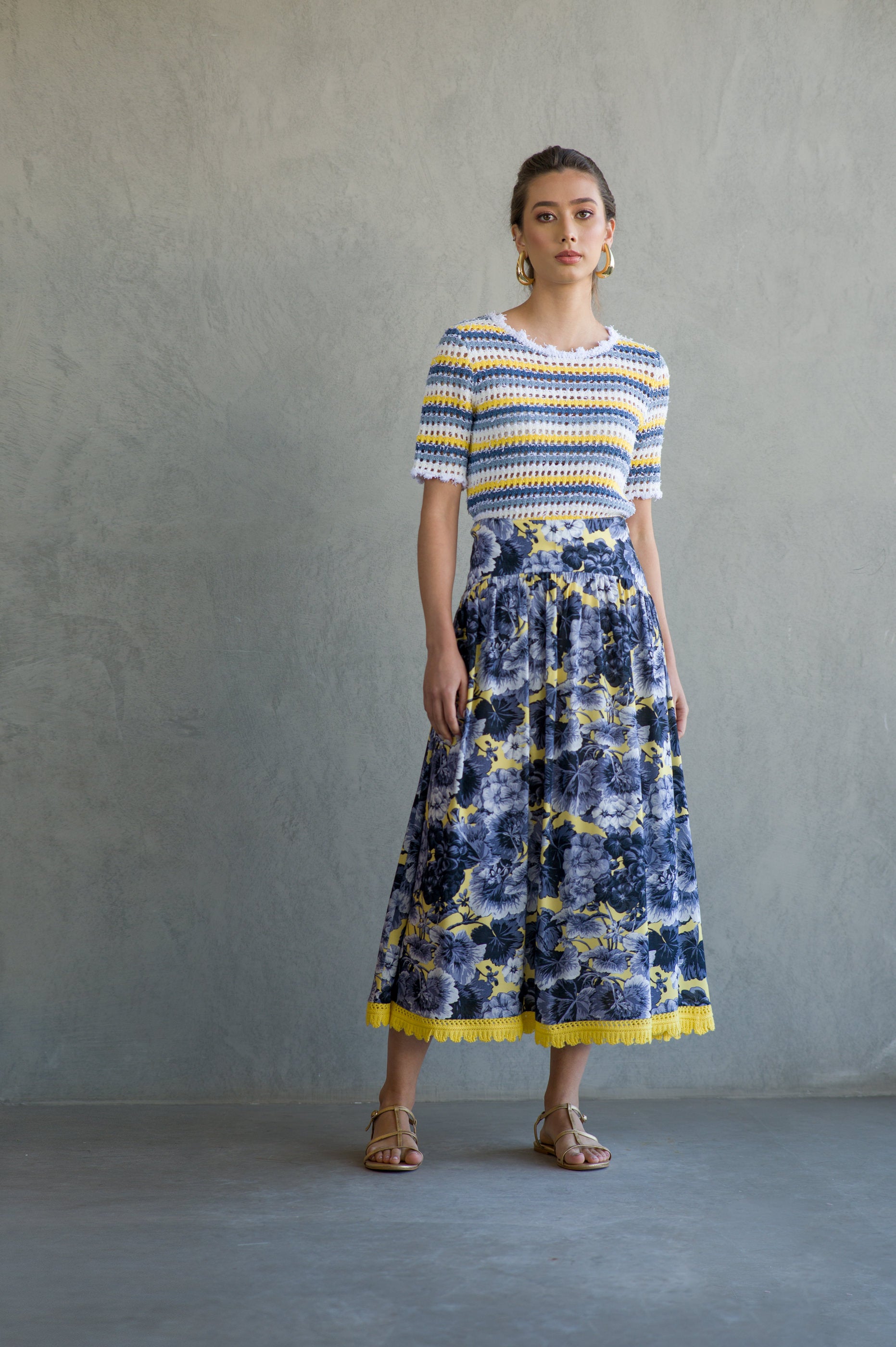 MIDI SKIRT