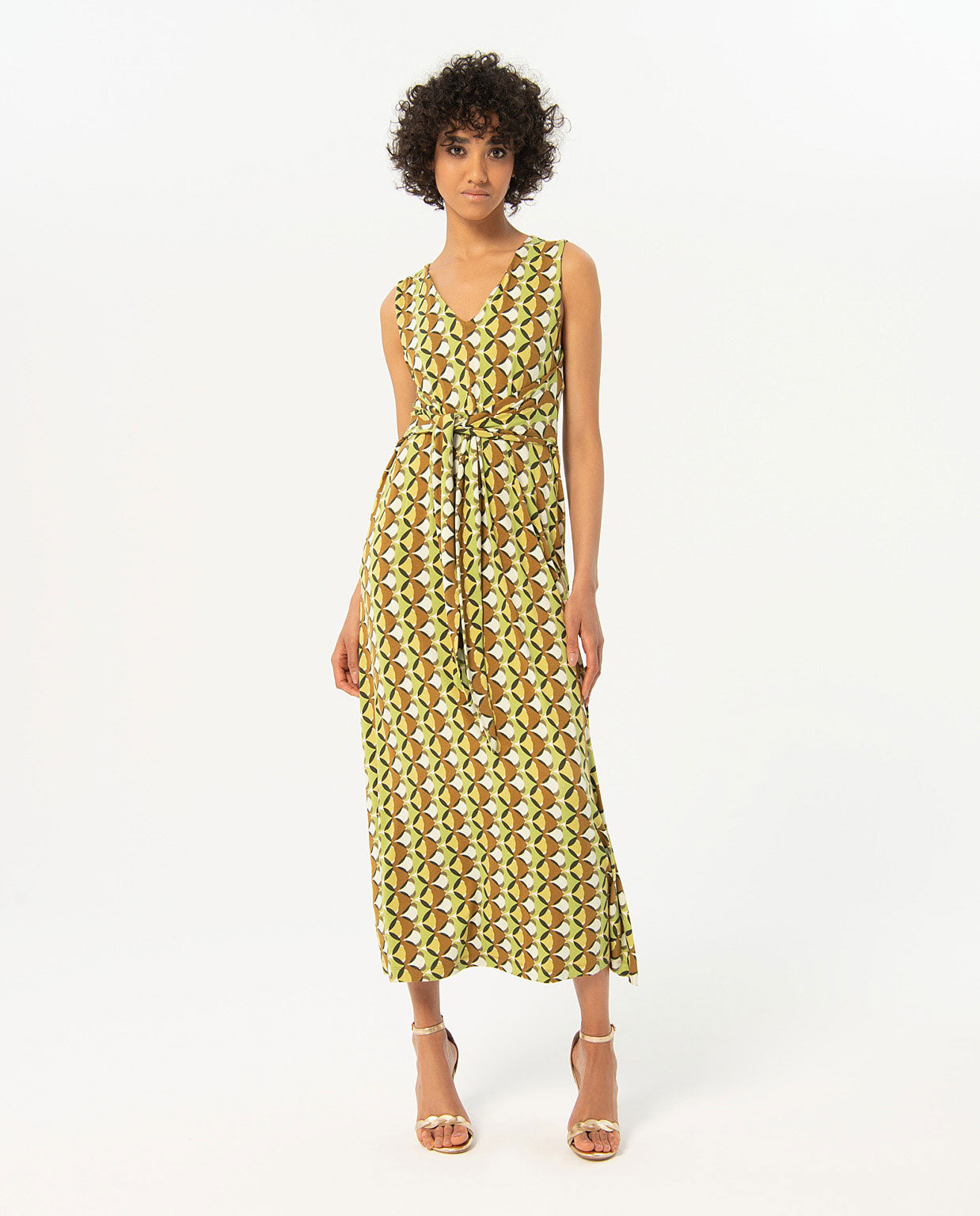 LONG KNOTTED DRESS