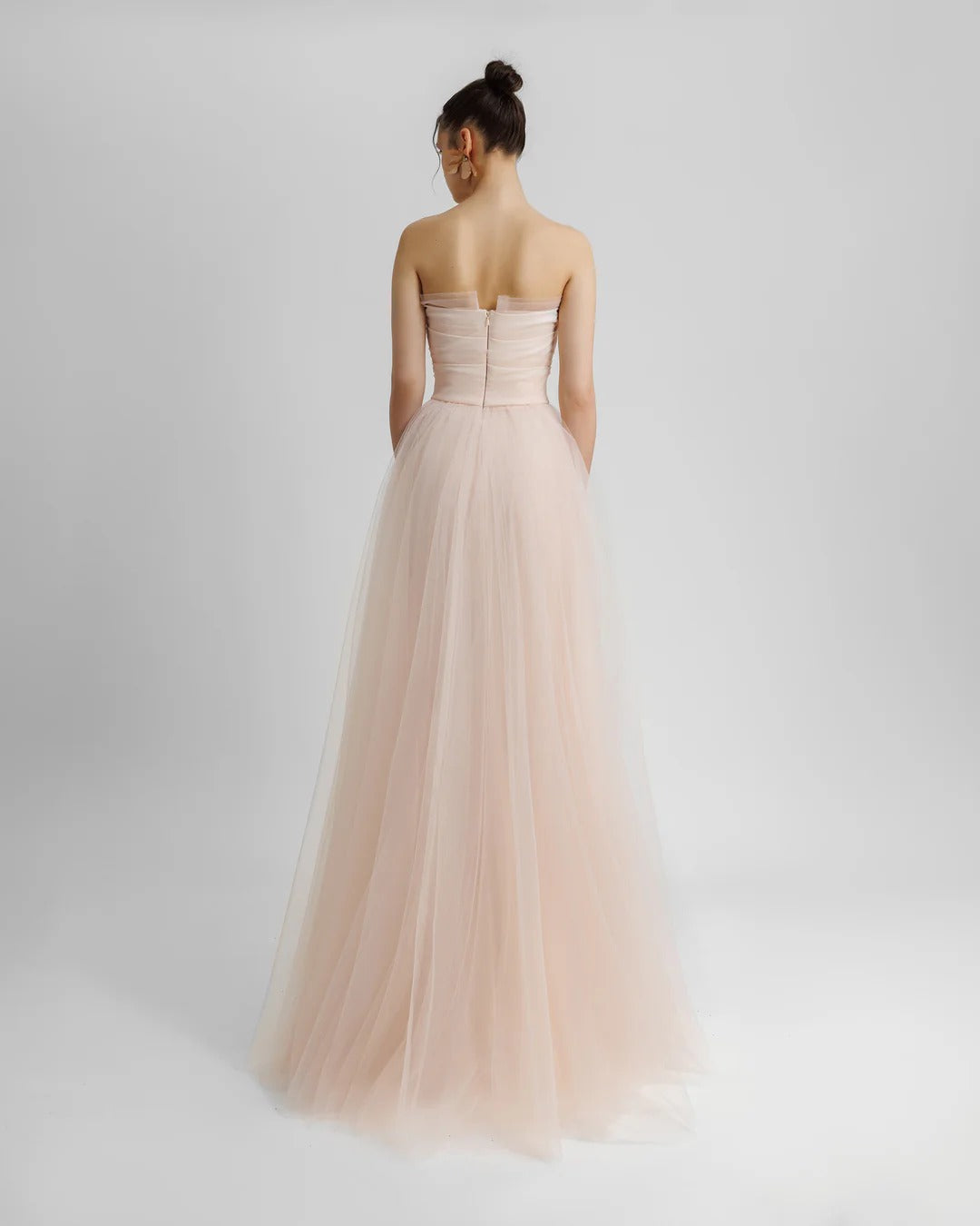 Strapless Flared Dress